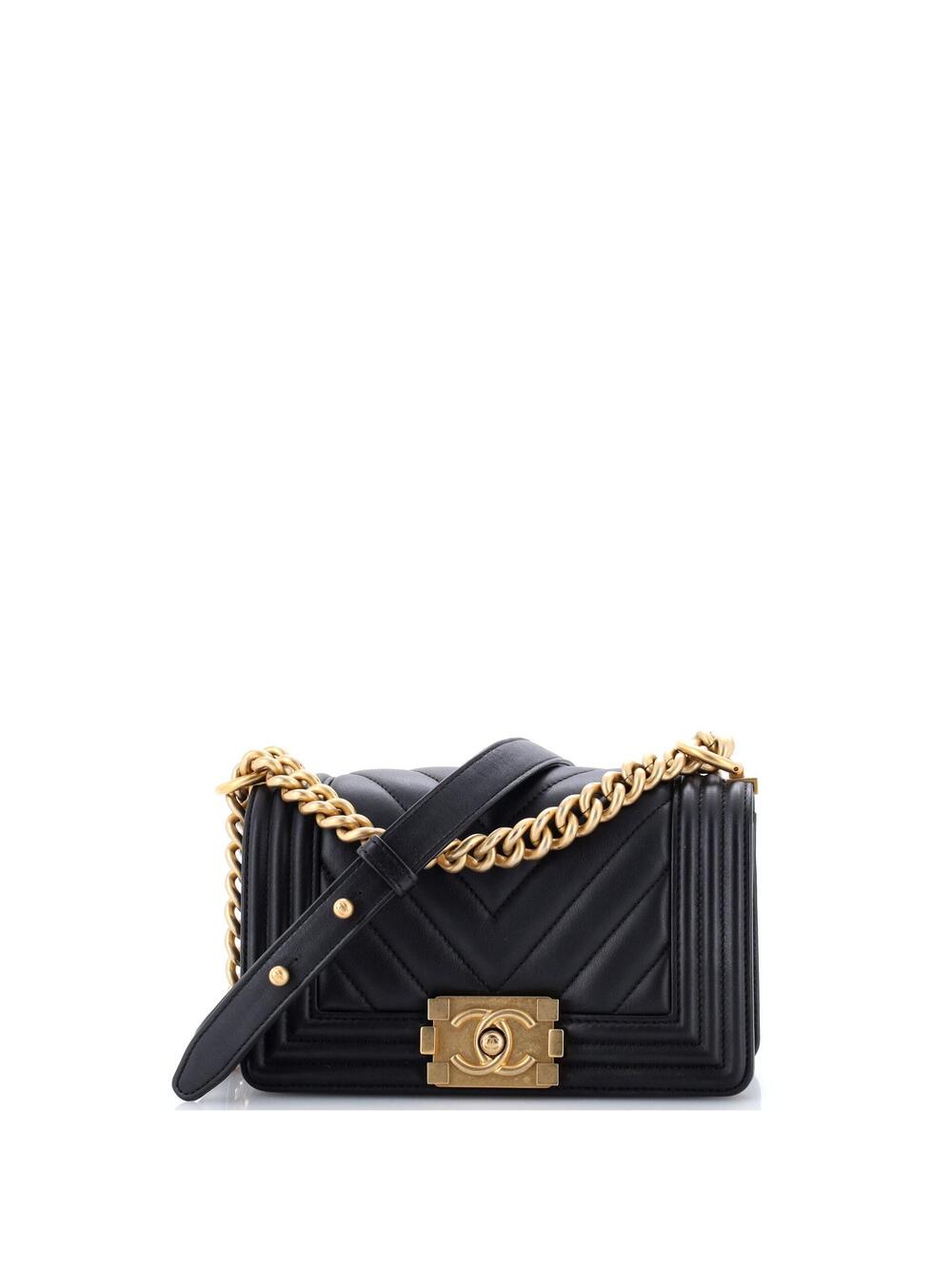 Chanel Boy Flap Bag Chevron Lambskin #335980C45B